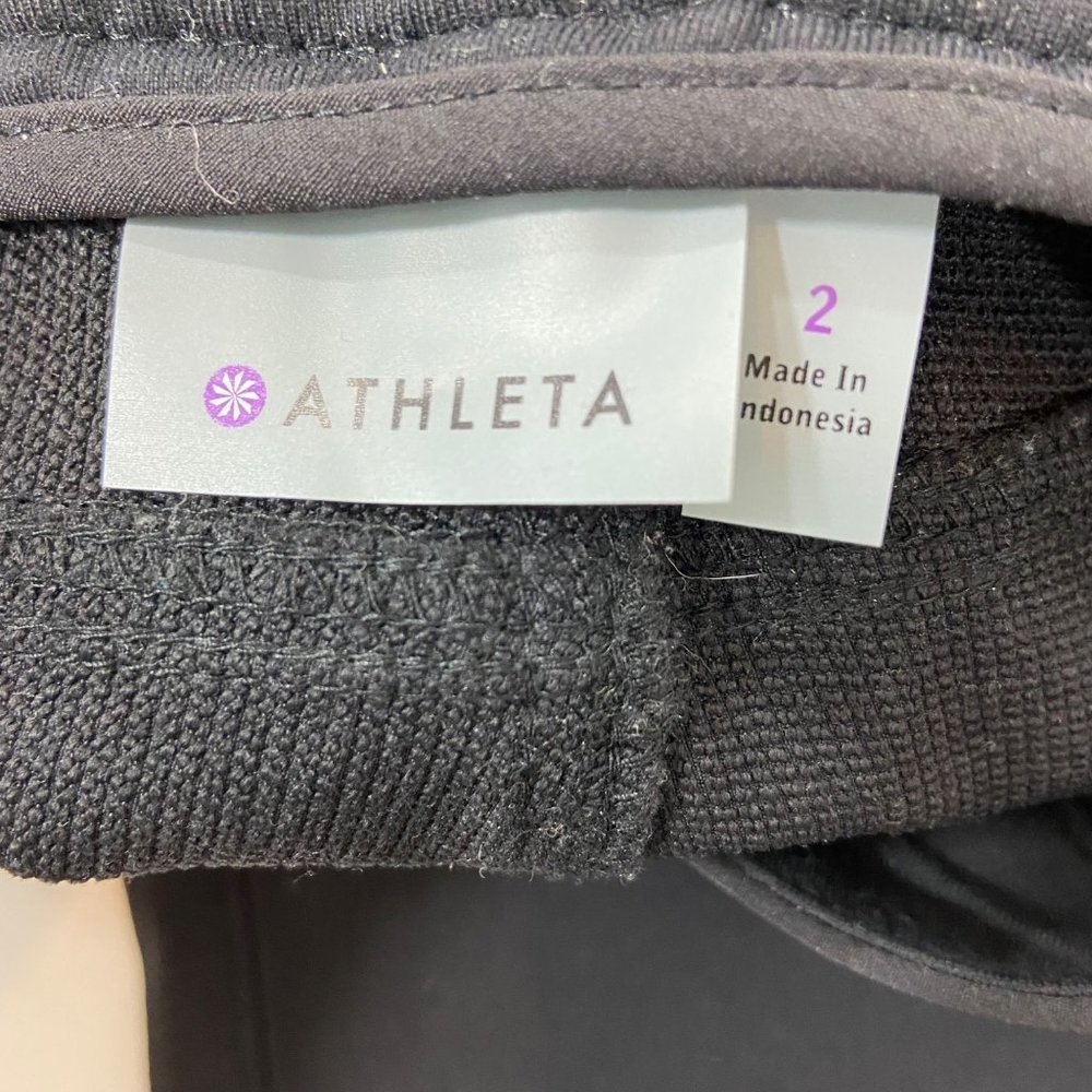 Athleta Black Track Pants Joggers - Picture 3 of 6